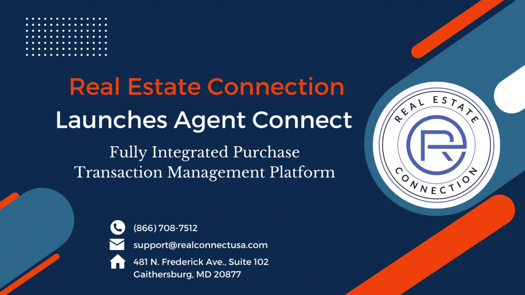 Real Estate Connection Launches Agent Connect Fully Integrated Purchase Transaction Management